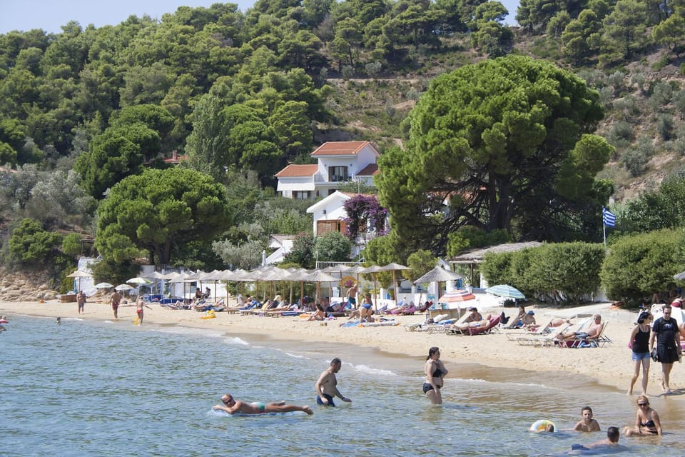 Day, People, Beach, Sea view