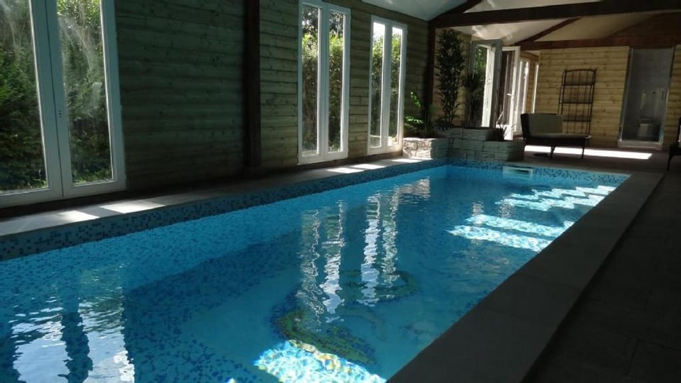 Sauna, Sauna, Pool view, Swimming pool