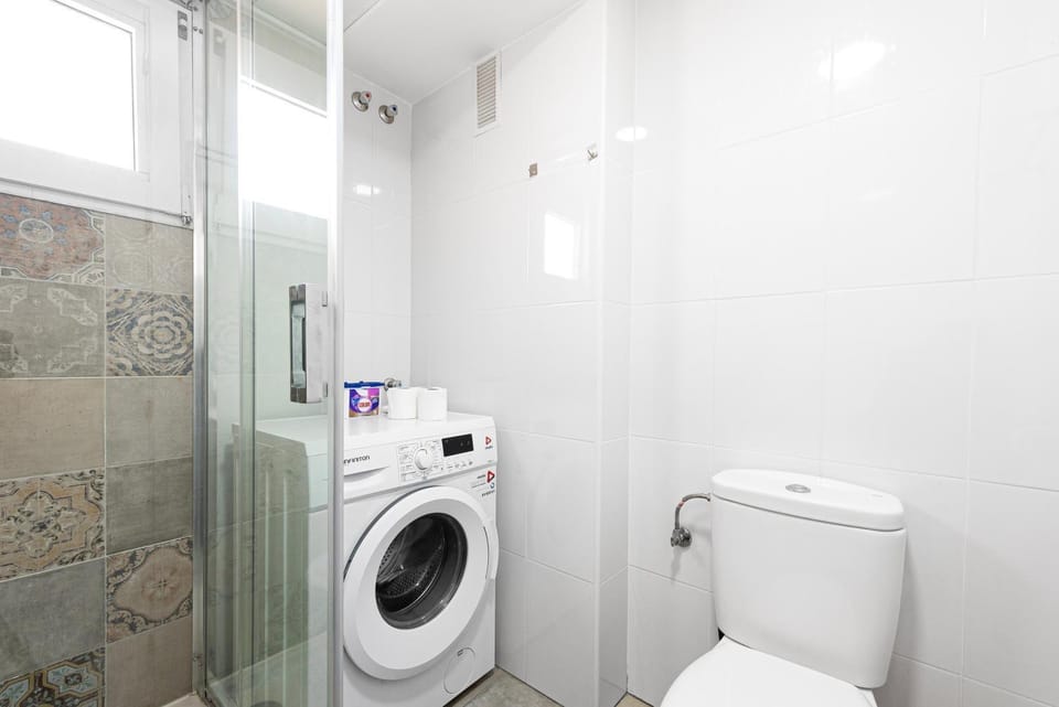 Bathroom, Living room