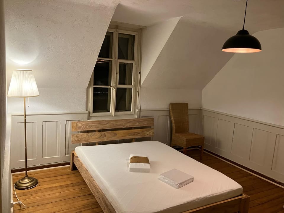 Old Rustic Swiss Mansarde 60m2 Center Burgdorf Parking Small Bath Apartment in Canton of Bern (Region)