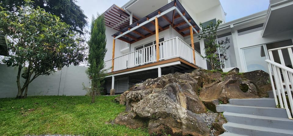 Property building, Garden view