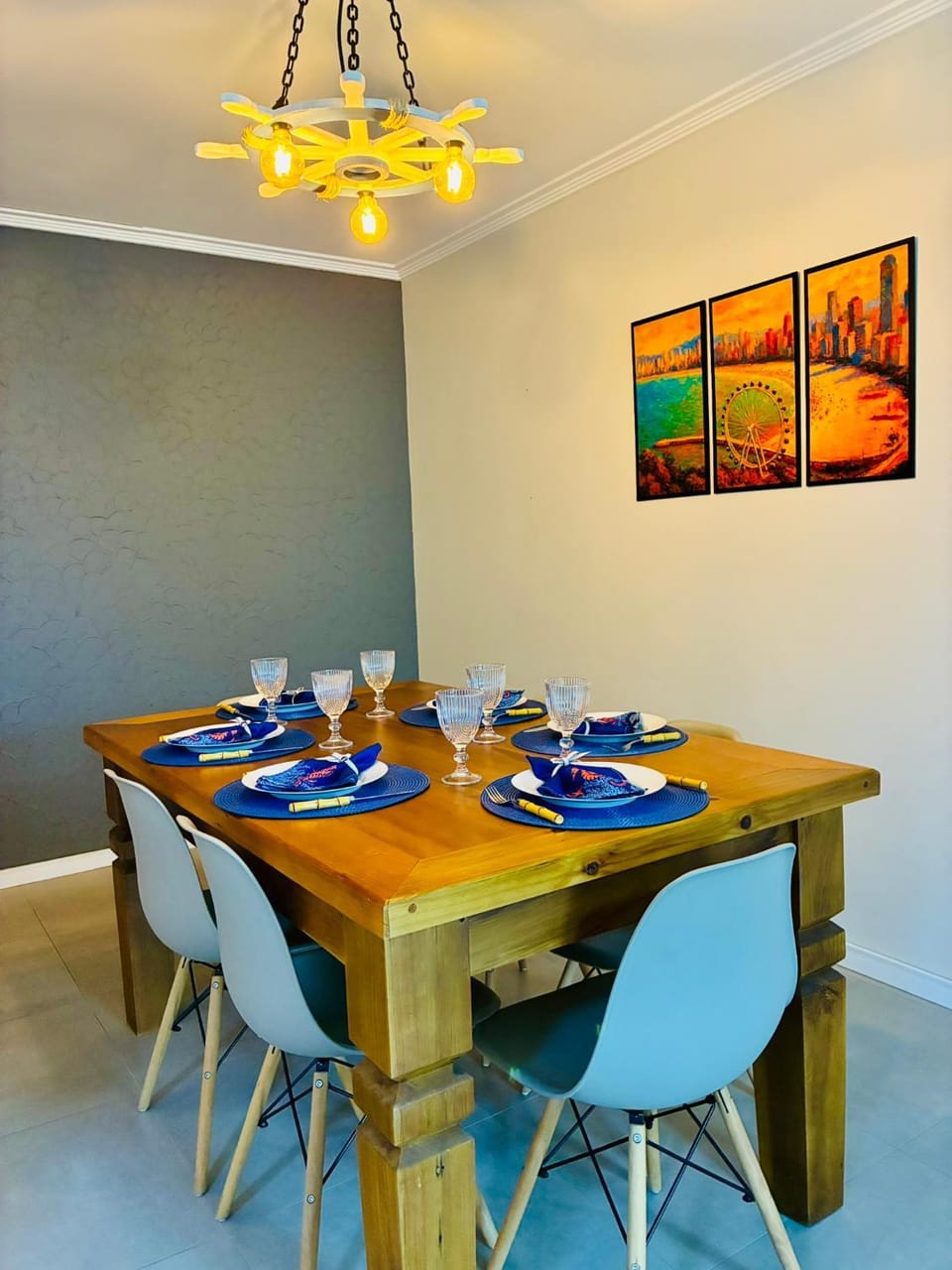 Dining area, Dinner