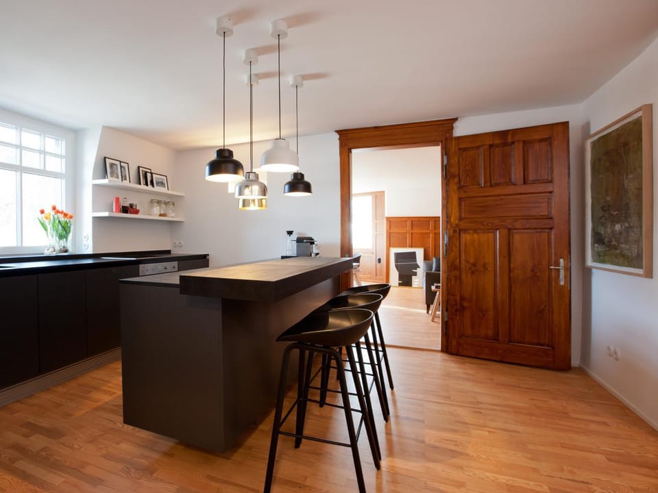 Winter, Coffee/tea facilities, Kitchen or kitchenette, Dining area