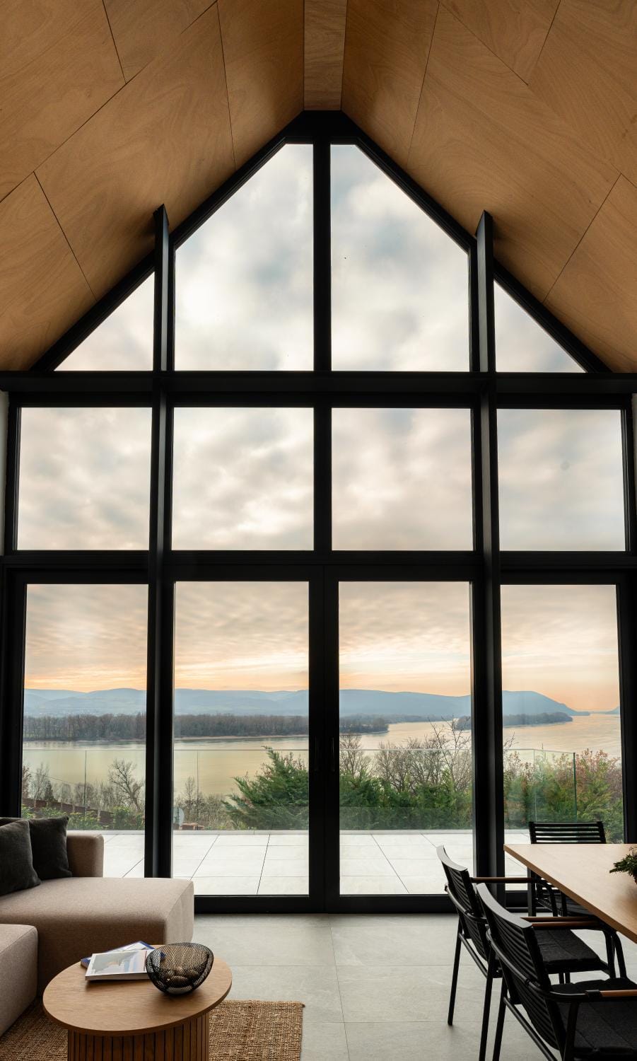 Natural landscape, Living room, River view