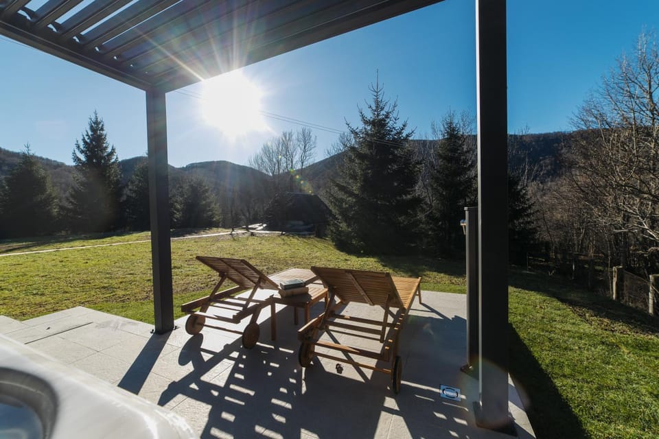 Garden view, Mountain view, Open Air Bath