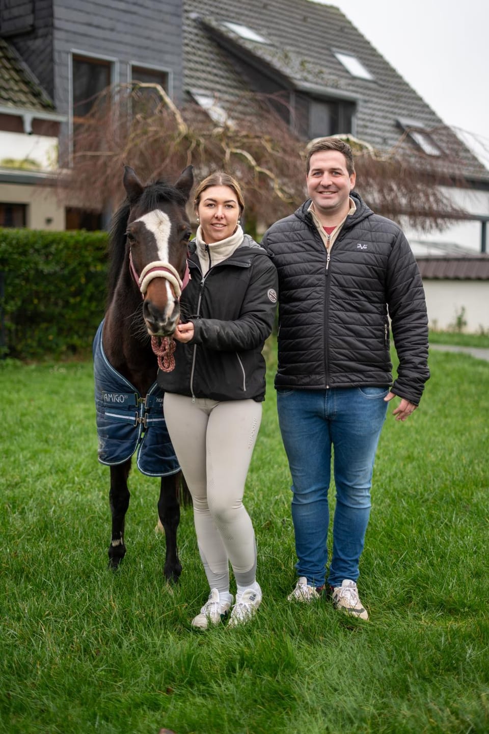 People, Horse-riding, Horse-riding, Animals, group of guests