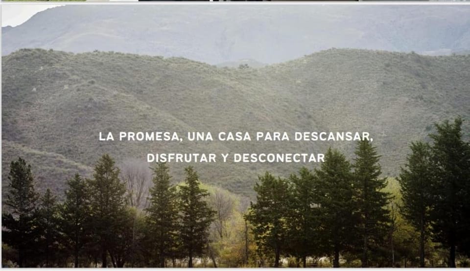 La Promesa Chalet in San Luis Province, Argentina