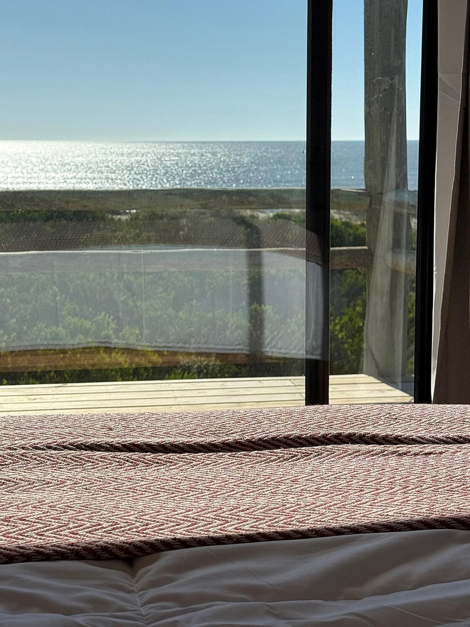 Bed, Natural landscape, View (from property/room), Photo of the whole room, Bedroom, Sea view