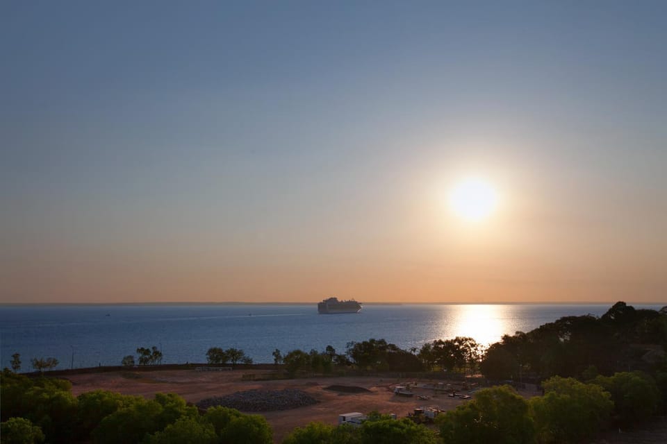 Natural landscape, Sea view, Sunset