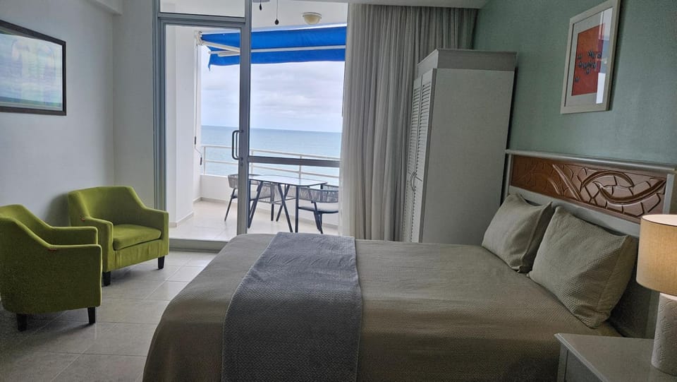 Studio Apartment with two double beds at Solarium in Playa Coronado Apartment in Panama