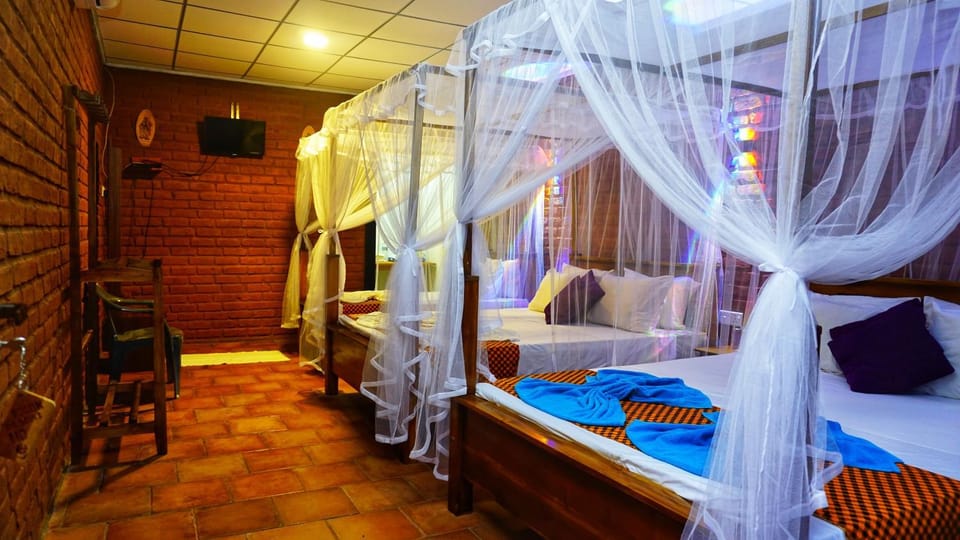 Photo of the whole room, Bedroom, towels