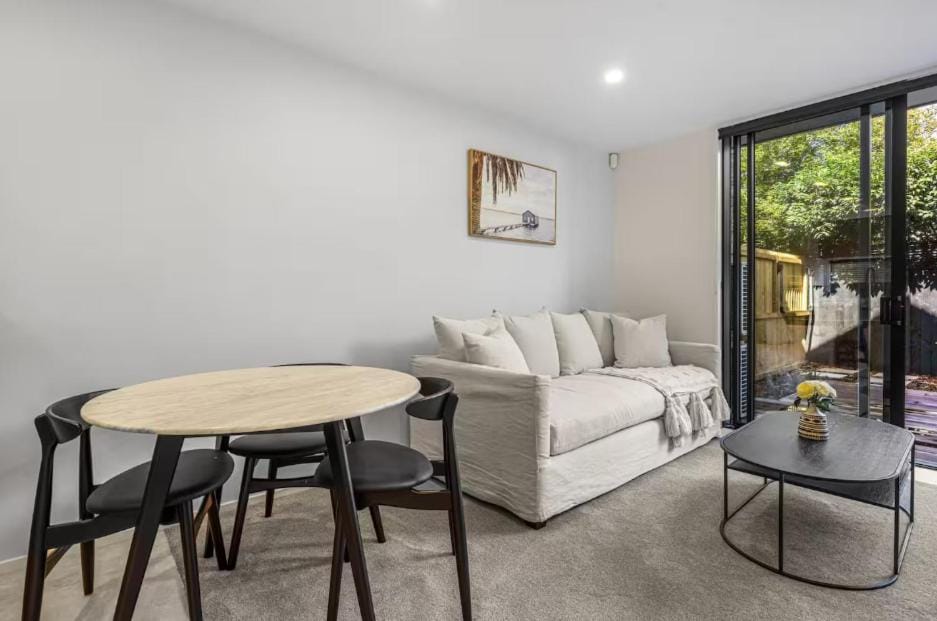 Patio, Living room, Dining area
