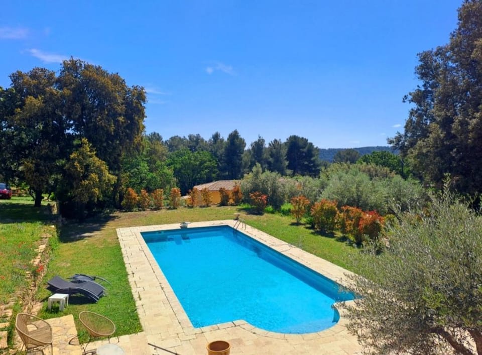 Spring, Day, Natural landscape, Garden view, Swimming pool, sunbed