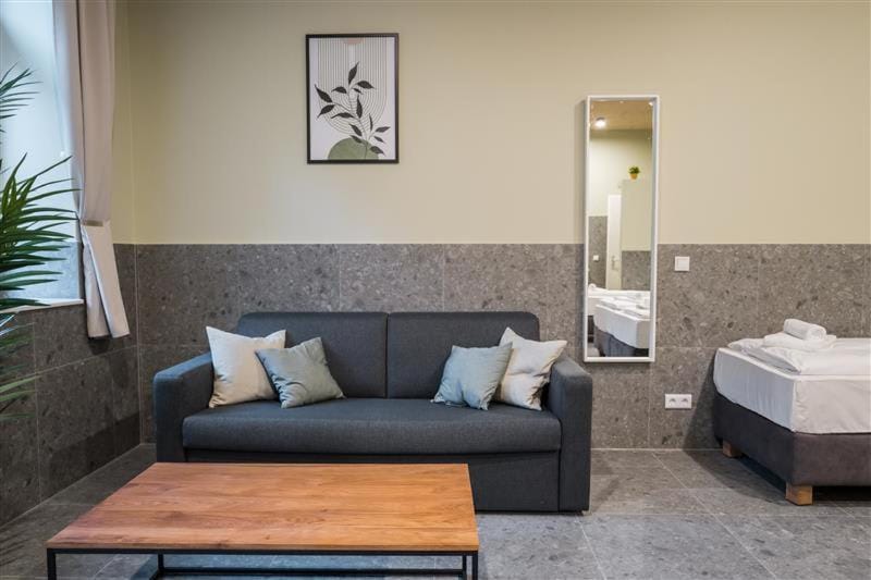 Living room, Seating area, Bedroom