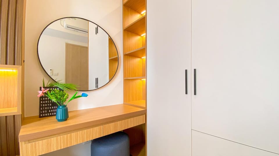 Good and Spacious 1BR Tokyo Riverside PIK 2 Apartment By Travelio Apartment in West Java