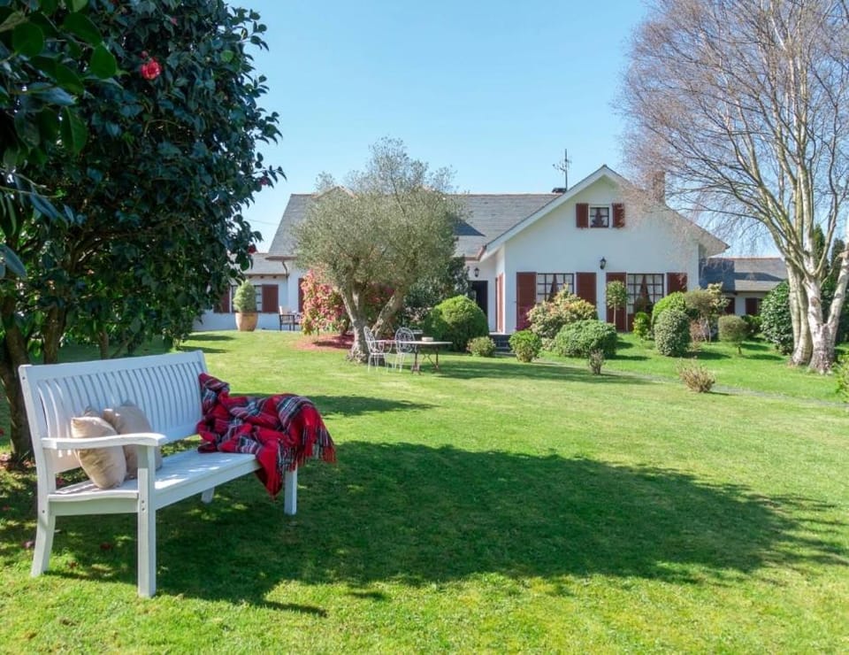 Property building, Garden view