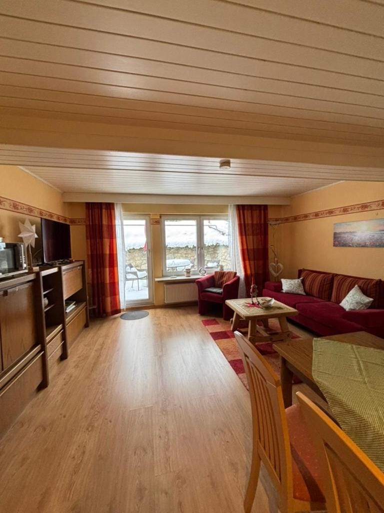 Living room, Seating area, Dining area