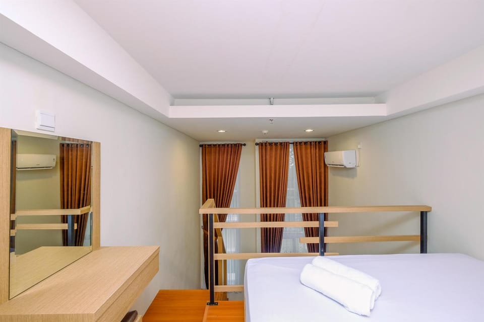 Wonderful and Comfy Studio Apple 1 Condovilla Apartment By Travelio Apartment in South Jakarta City