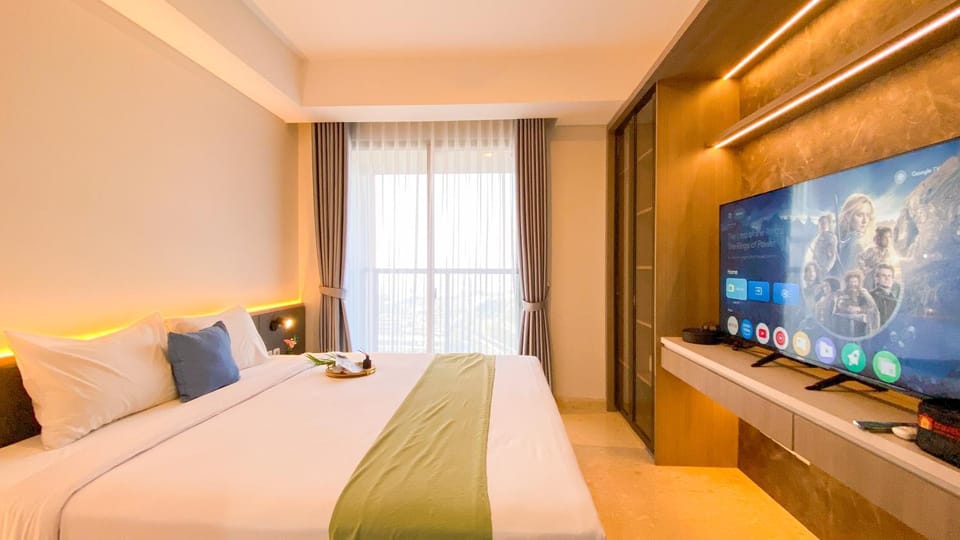 Warm and Cozy Studio Apartment at Gold Coast By Travelio Apartment in Jakarta