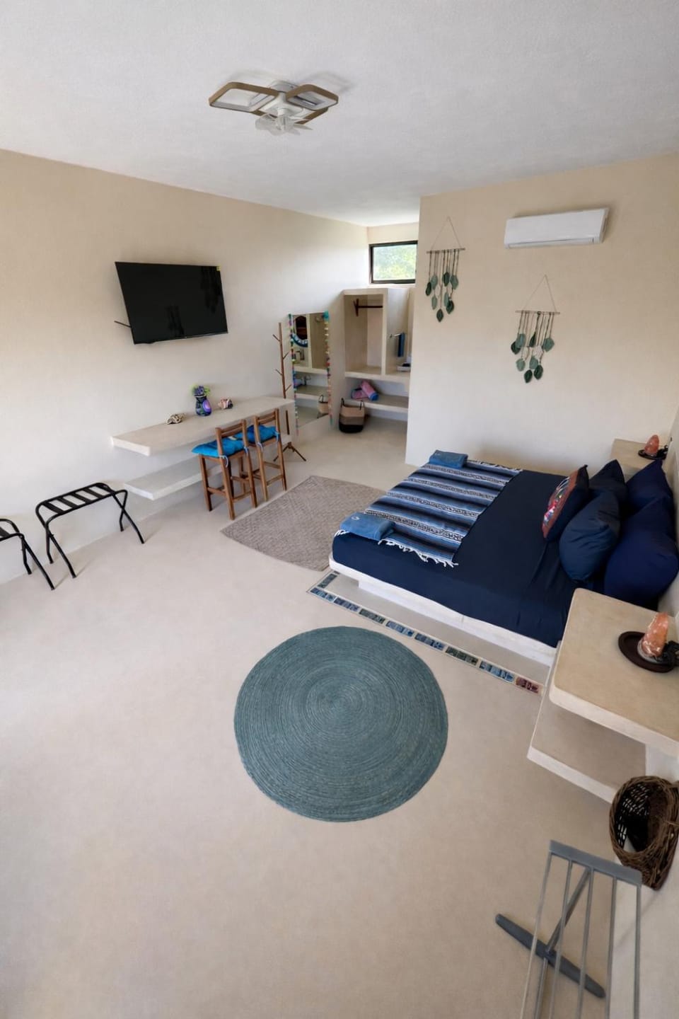 Bed, TV and multimedia, Bedroom, air conditioner