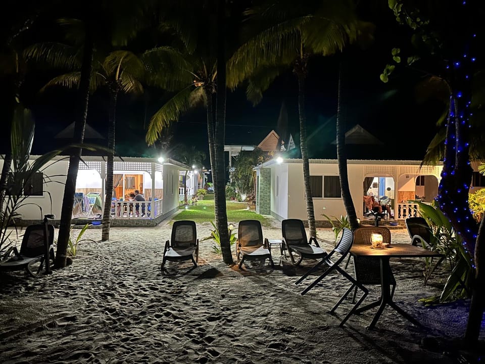 Patio, Night, sunbed