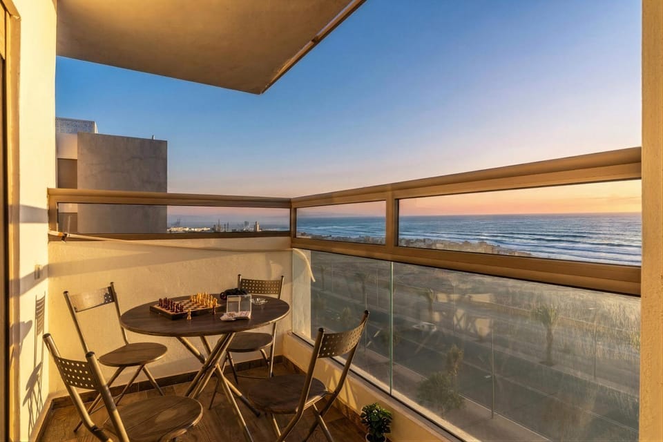 View (from property/room), Balcony/Terrace, Sea view