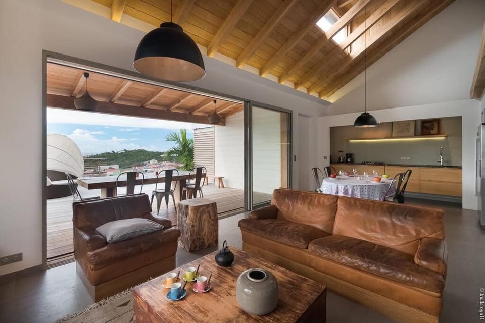 Sunset 2 and sea view on St Eustache Apartment in Saint Barthélemy