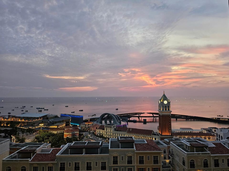 Nearby landmark, Day, Sea view, Sunset