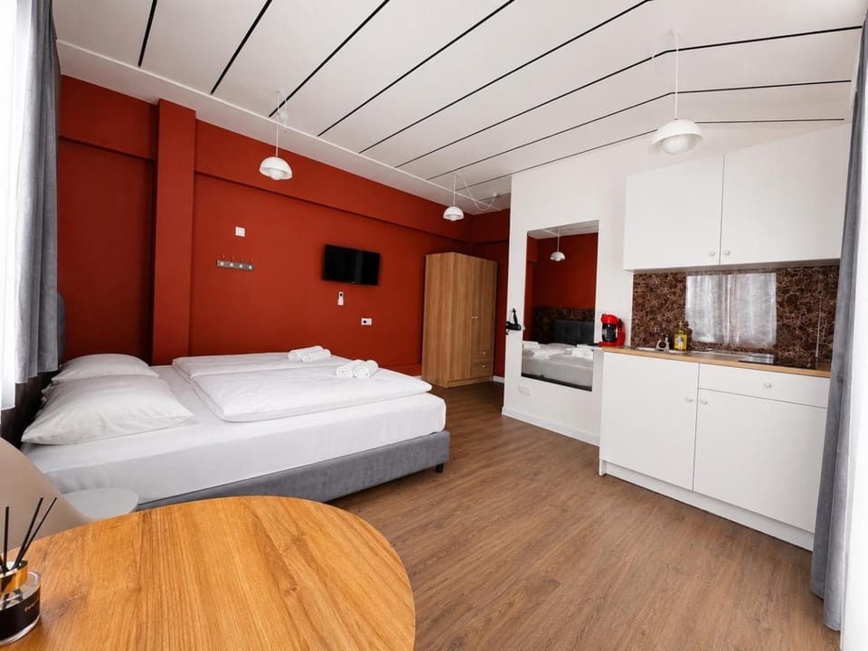 Modern Studio Nr 10 private Kitchenette and Bathroom Apartment in Limassol City
