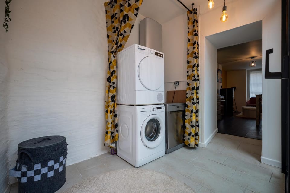 dishwasher, washing machine, dryer