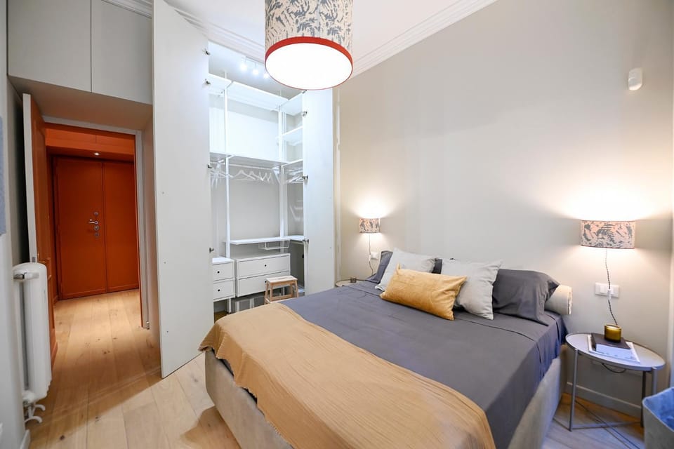 Bed, Bedroom, wardrobe