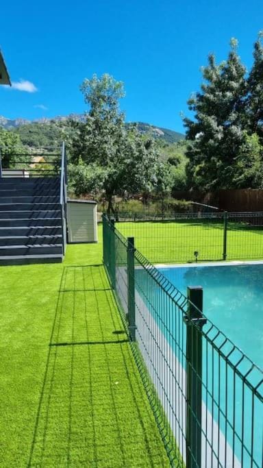 Natural landscape, Garden, Garden view, Mountain view, Pool view