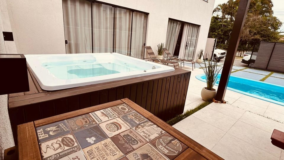 Patio, Pool view, Swimming pool, sunbed