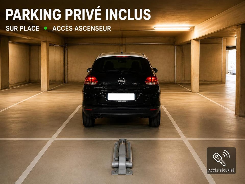 Parking, elevator