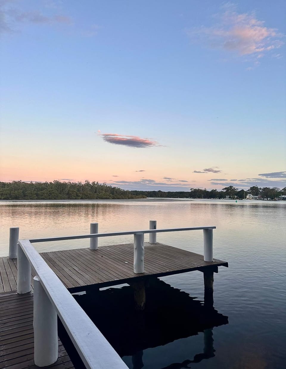River view, Sunrise