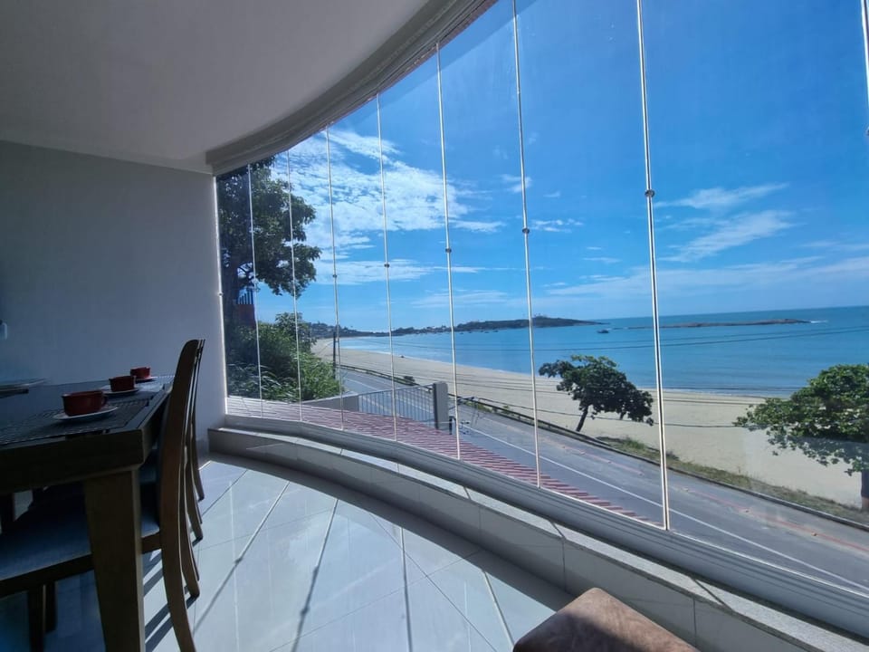 Day, Natural landscape, View (from property/room), Living room, Seating area, Dining area, Beach, Sea view