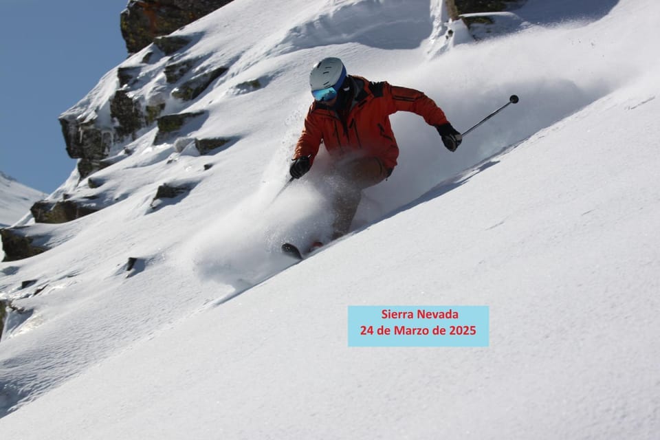 Winter, Skiing