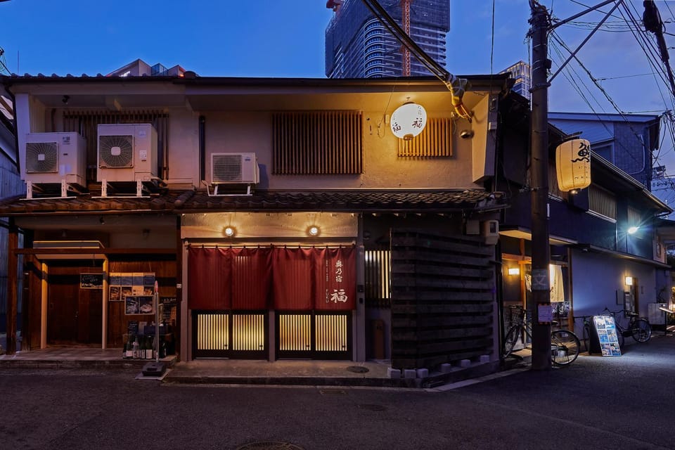 Property building, Night, Neighbourhood