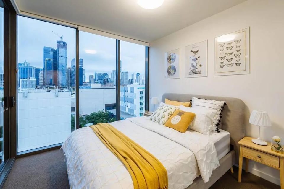 South Brisbane City View 2Bedroom Apartment with Free Parking Apartment in Brisbane City
