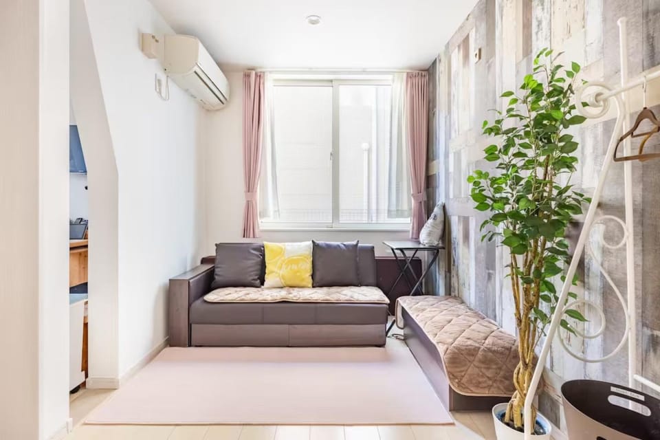 Bed, Bedroom, air conditioner