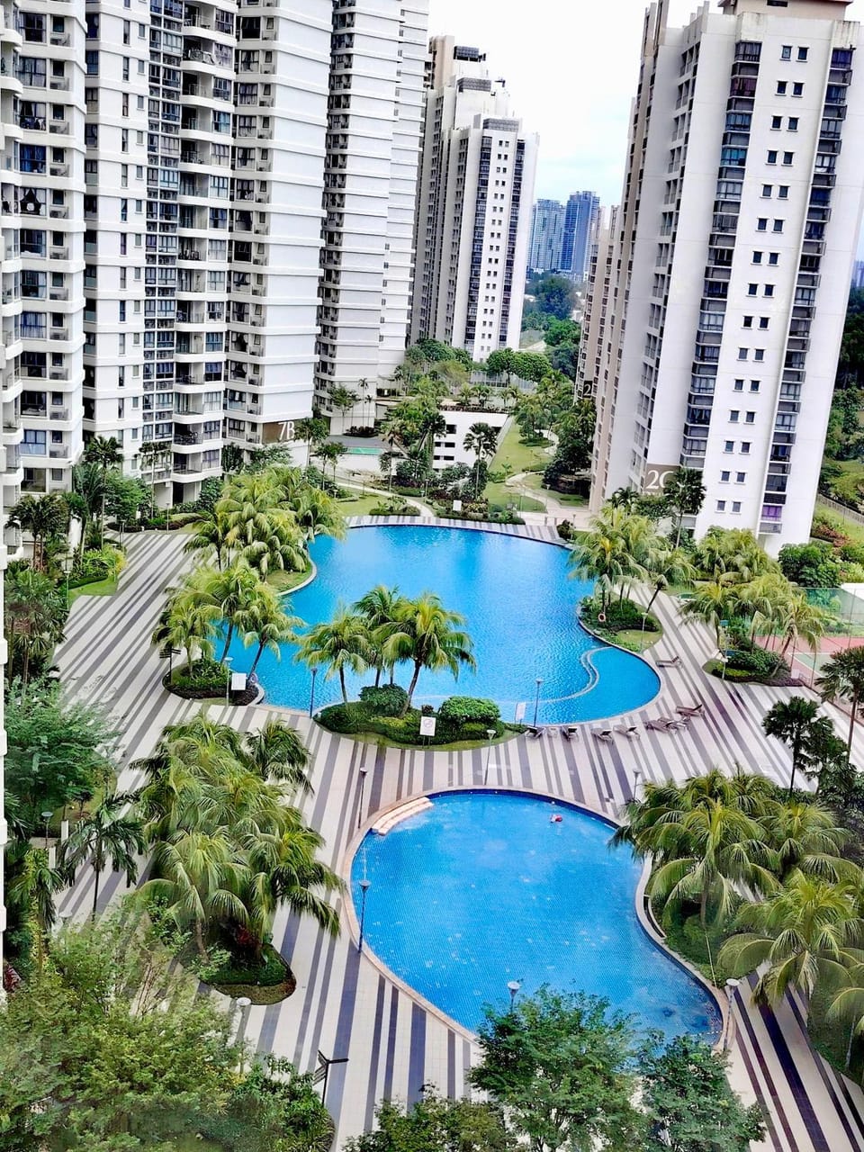Pool view, Swimming pool