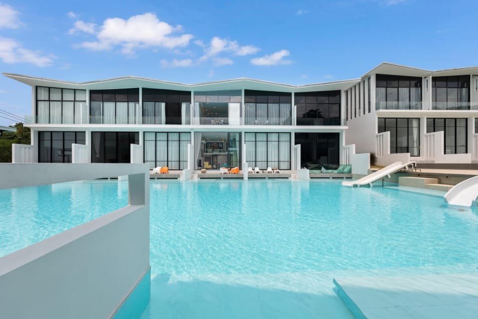 Unique Pool Slide Access Townhouse House in Ko Samui
