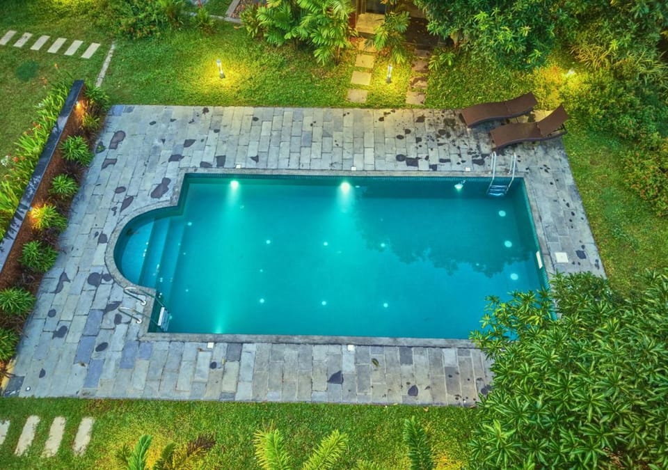Day, Garden, Garden view, Pool view, Swimming pool, sunbed