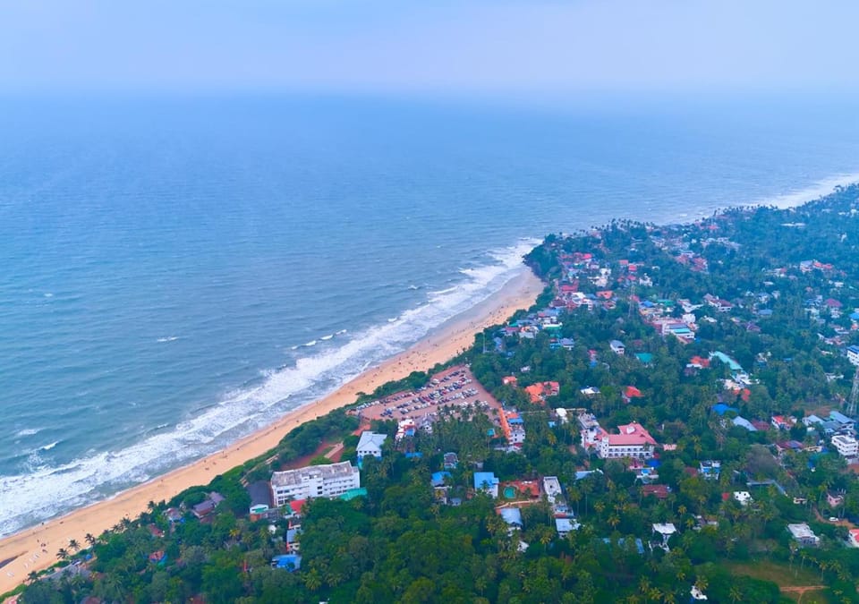 Nearby landmark, Day, Natural landscape, Bird's eye view, Beach, City view, Sea view