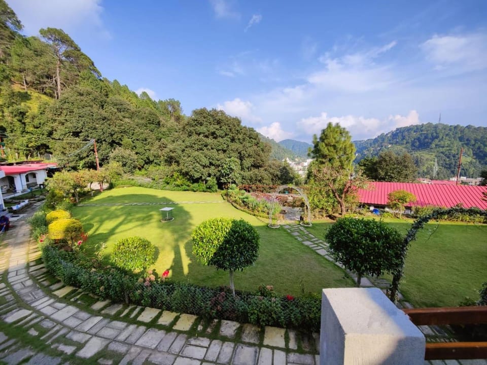 Natural landscape, Garden, Garden view