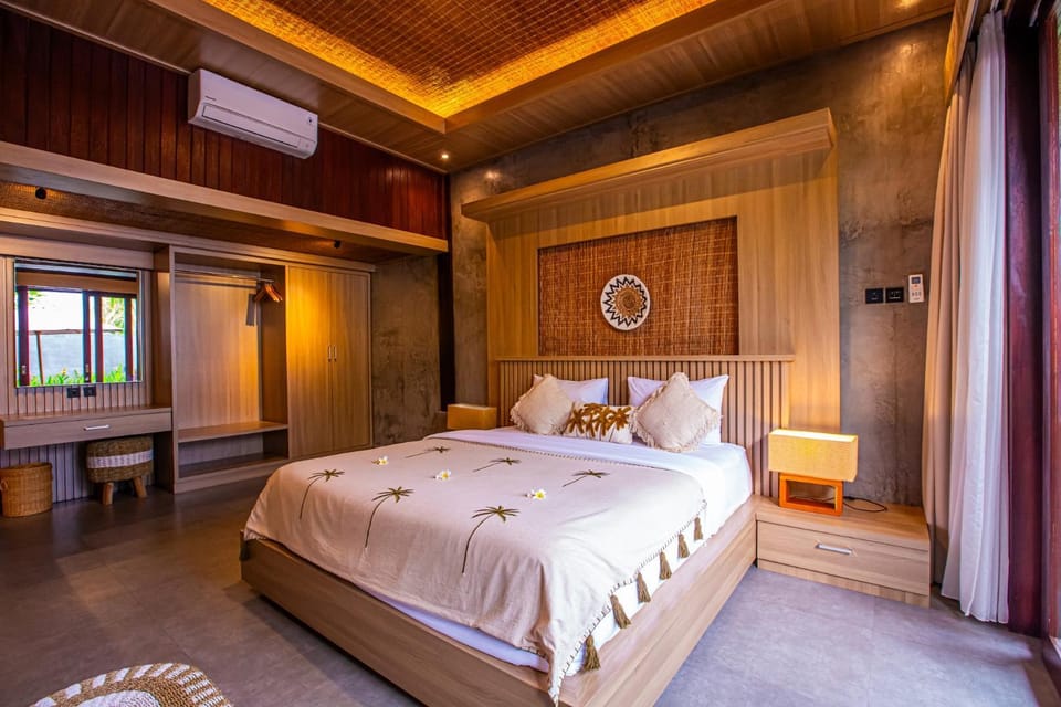 Bed, Photo of the whole room, Bedroom, wardrobe