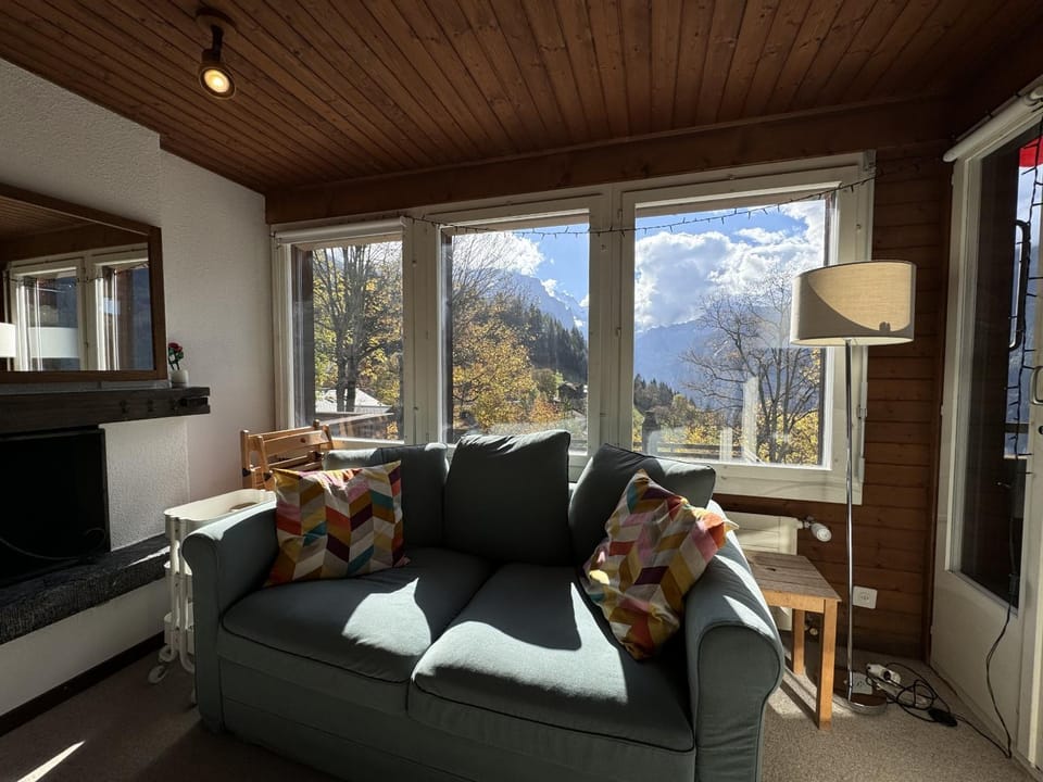 Communal lounge/ TV room, Living room, Mountain view