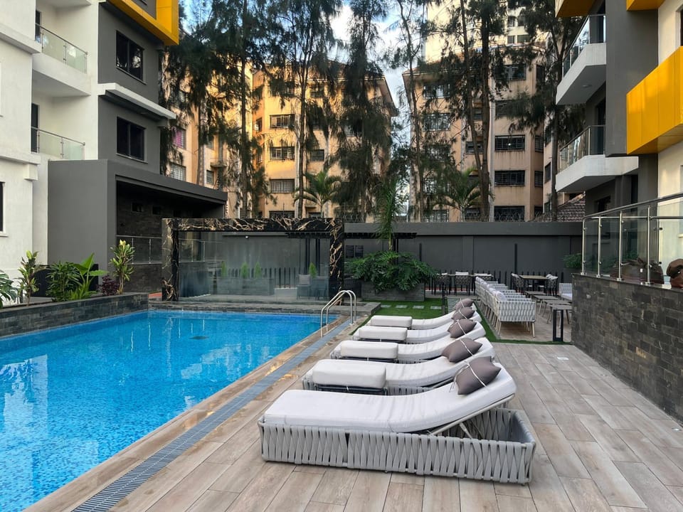 Pool view, Swimming pool