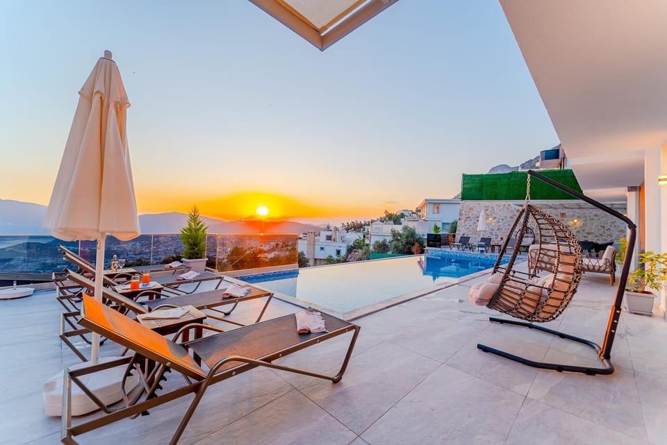 Patio, Day, Natural landscape, View (from property/room), Balcony/Terrace, Evening entertainment, Sunrise, Sunset, sunbed