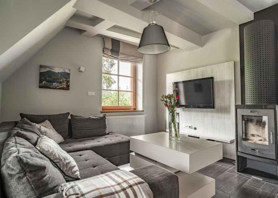 TV and multimedia, Living room, Seating area, fireplace